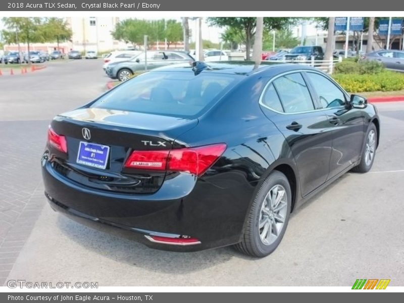 Crystal Black Pearl / Ebony 2018 Acura TLX Sedan