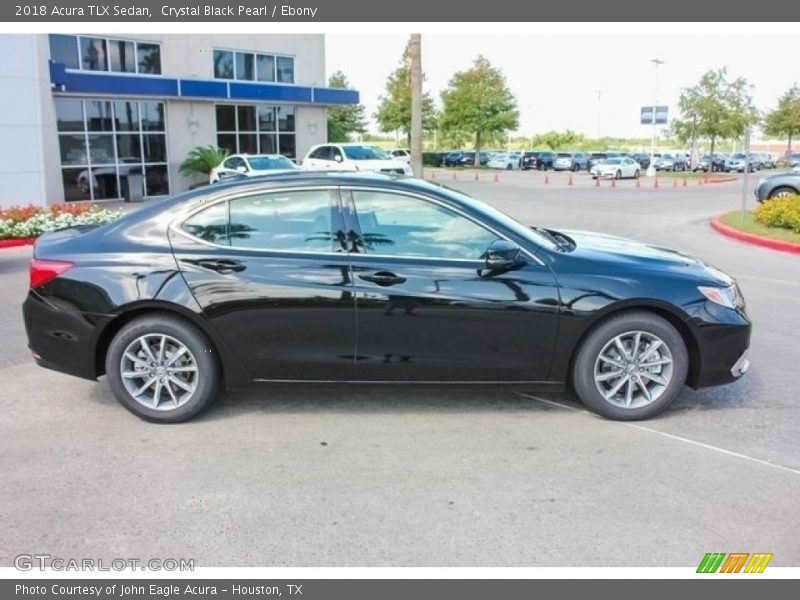 Crystal Black Pearl / Ebony 2018 Acura TLX Sedan