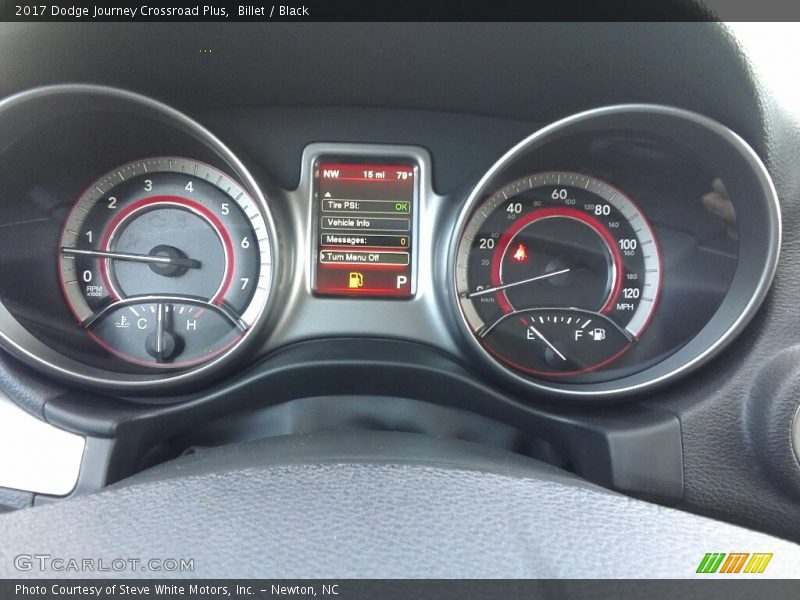 Billet / Black 2017 Dodge Journey Crossroad Plus