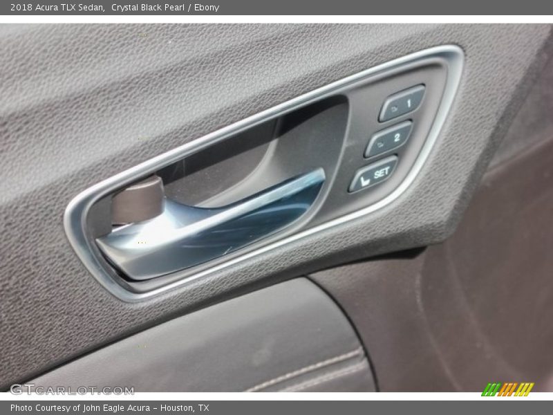 Crystal Black Pearl / Ebony 2018 Acura TLX Sedan
