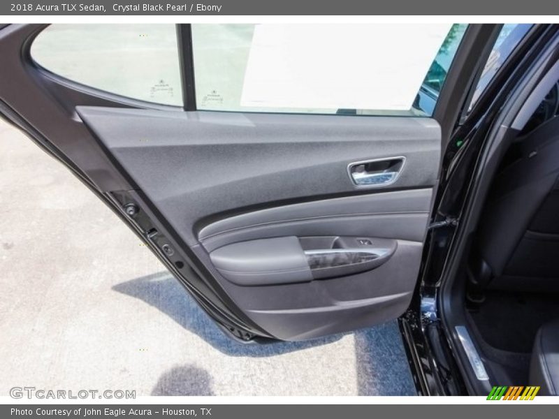 Crystal Black Pearl / Ebony 2018 Acura TLX Sedan