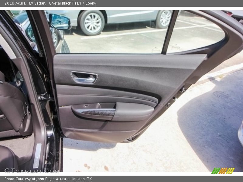 Crystal Black Pearl / Ebony 2018 Acura TLX Sedan