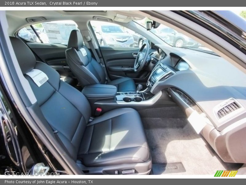 Crystal Black Pearl / Ebony 2018 Acura TLX Sedan