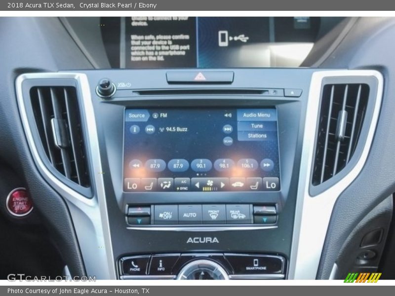 Crystal Black Pearl / Ebony 2018 Acura TLX Sedan
