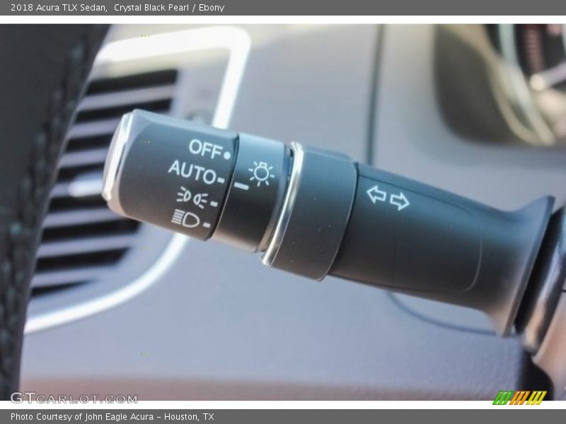 Crystal Black Pearl / Ebony 2018 Acura TLX Sedan