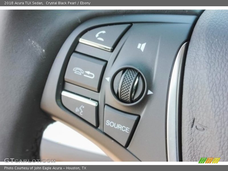 Crystal Black Pearl / Ebony 2018 Acura TLX Sedan