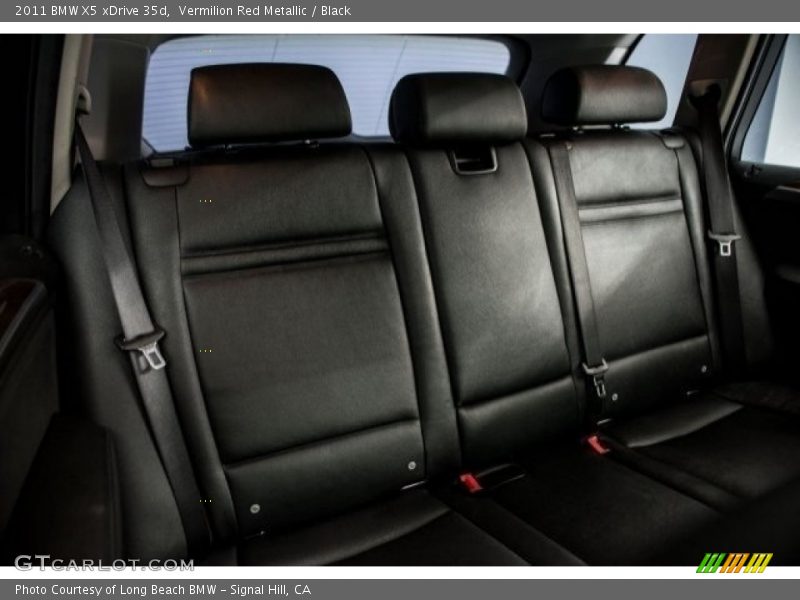 Vermilion Red Metallic / Black 2011 BMW X5 xDrive 35d