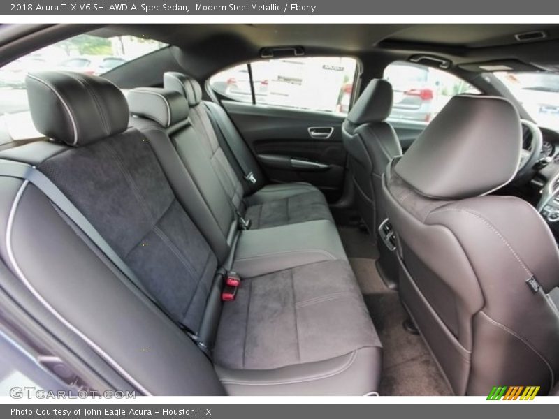 Rear Seat of 2018 TLX V6 SH-AWD A-Spec Sedan