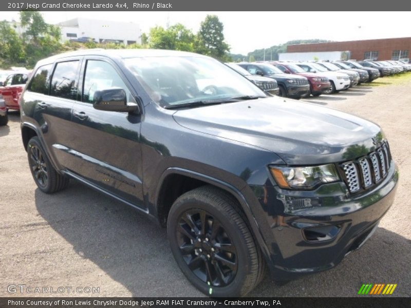 Rhino / Black 2017 Jeep Grand Cherokee Laredo 4x4