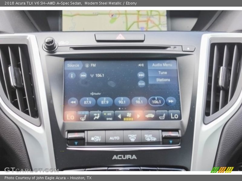 Controls of 2018 TLX V6 SH-AWD A-Spec Sedan