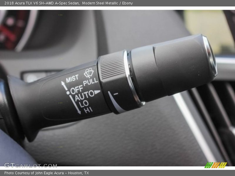 Controls of 2018 TLX V6 SH-AWD A-Spec Sedan