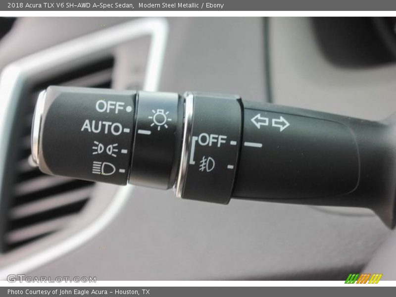 Controls of 2018 TLX V6 SH-AWD A-Spec Sedan