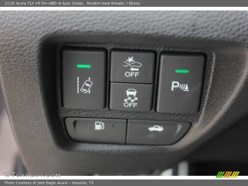 Controls of 2018 TLX V6 SH-AWD A-Spec Sedan