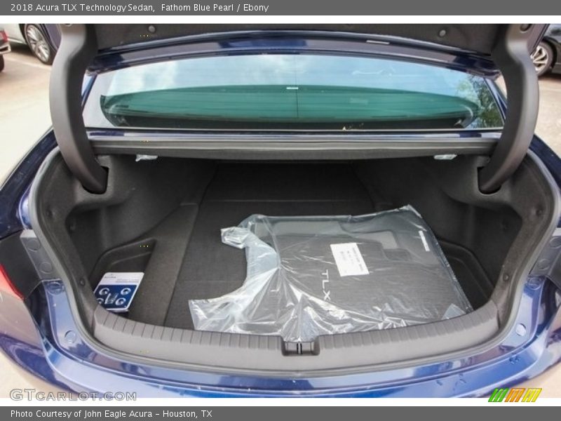 Fathom Blue Pearl / Ebony 2018 Acura TLX Technology Sedan