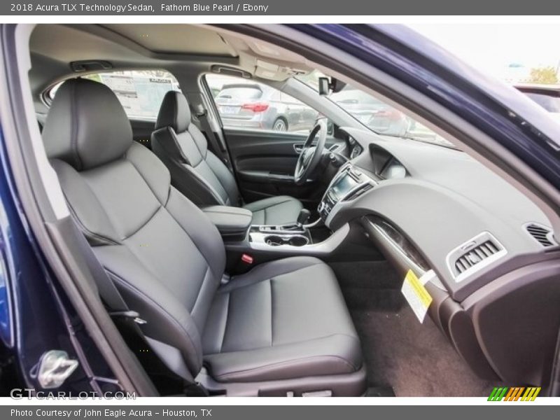 Fathom Blue Pearl / Ebony 2018 Acura TLX Technology Sedan