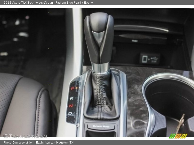 Fathom Blue Pearl / Ebony 2018 Acura TLX Technology Sedan