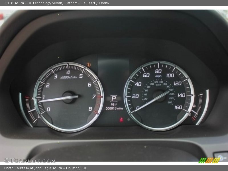  2018 TLX Technology Sedan Technology Sedan Gauges