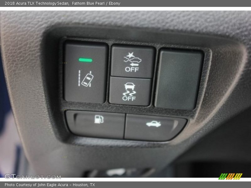 Fathom Blue Pearl / Ebony 2018 Acura TLX Technology Sedan