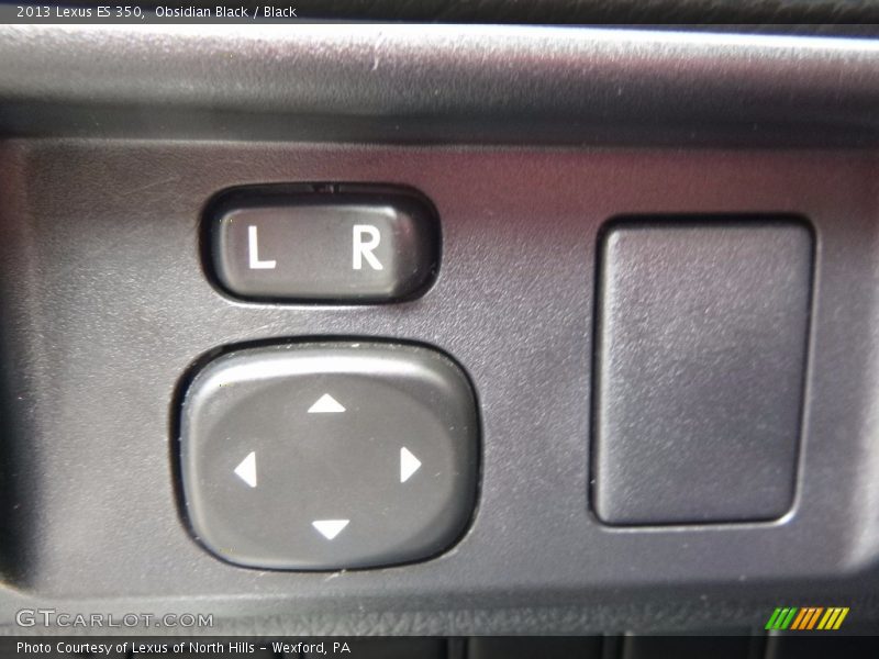 Obsidian Black / Black 2013 Lexus ES 350
