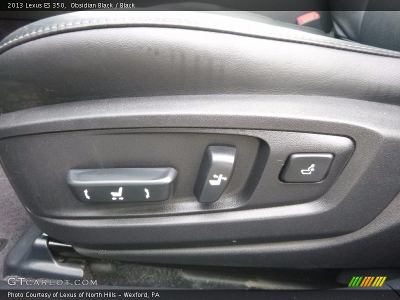 Obsidian Black / Black 2013 Lexus ES 350