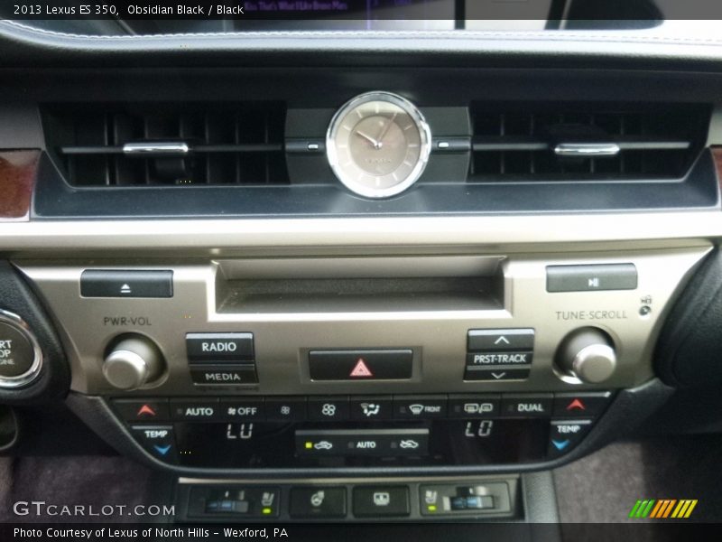 Obsidian Black / Black 2013 Lexus ES 350