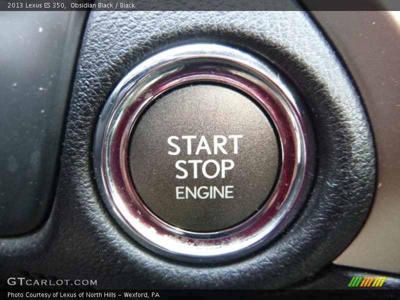 Obsidian Black / Black 2013 Lexus ES 350