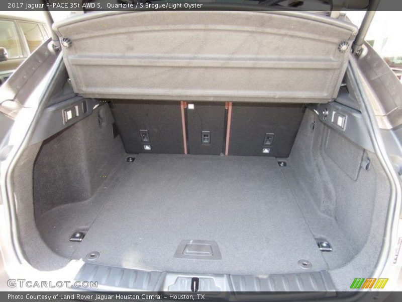  2017 F-PACE 35t AWD S Trunk