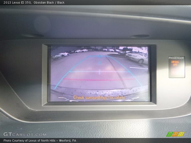 Obsidian Black / Black 2013 Lexus ES 350