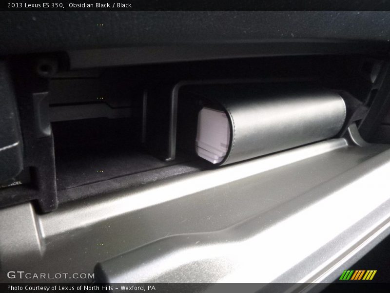Obsidian Black / Black 2013 Lexus ES 350