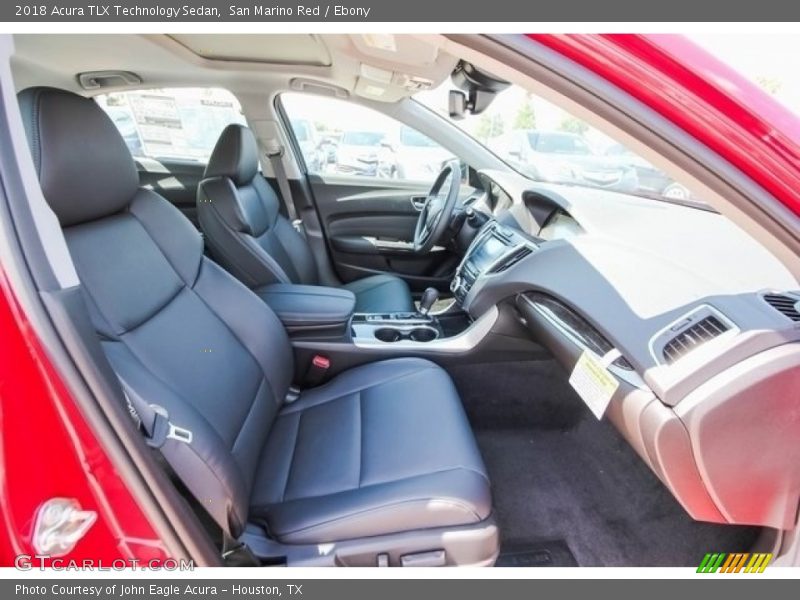 San Marino Red / Ebony 2018 Acura TLX Technology Sedan