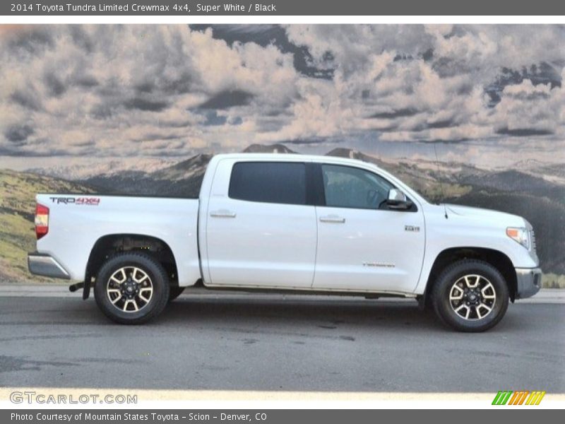 Super White / Black 2014 Toyota Tundra Limited Crewmax 4x4