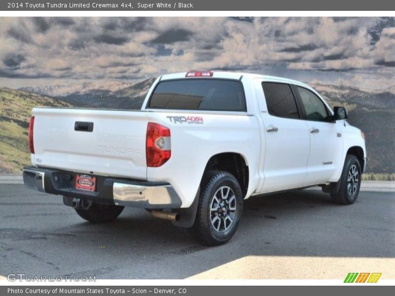 Super White / Black 2014 Toyota Tundra Limited Crewmax 4x4