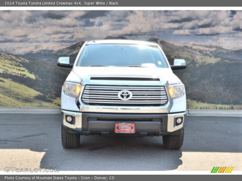 Super White / Black 2014 Toyota Tundra Limited Crewmax 4x4