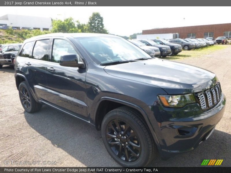 Rhino / Black 2017 Jeep Grand Cherokee Laredo 4x4