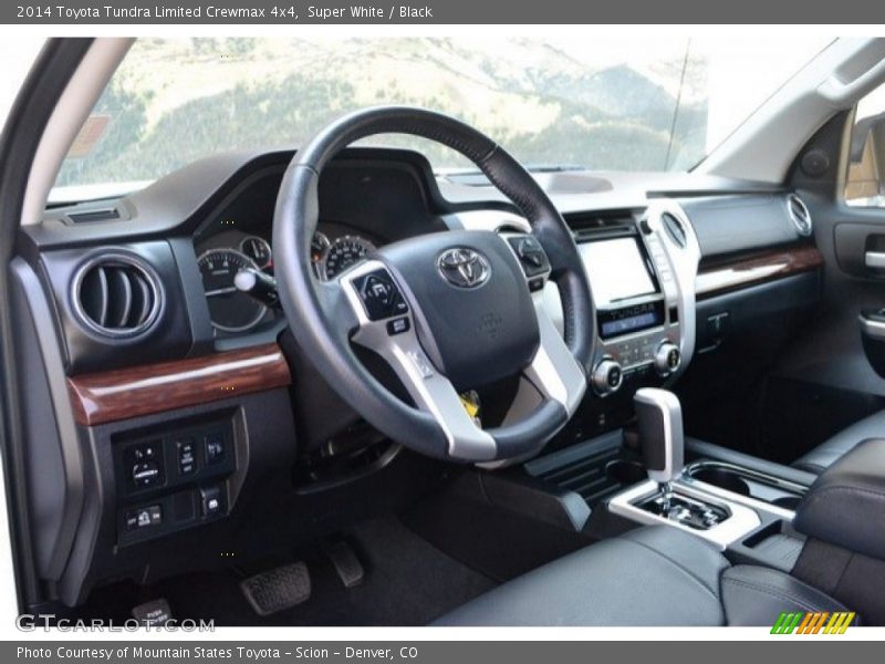 Super White / Black 2014 Toyota Tundra Limited Crewmax 4x4