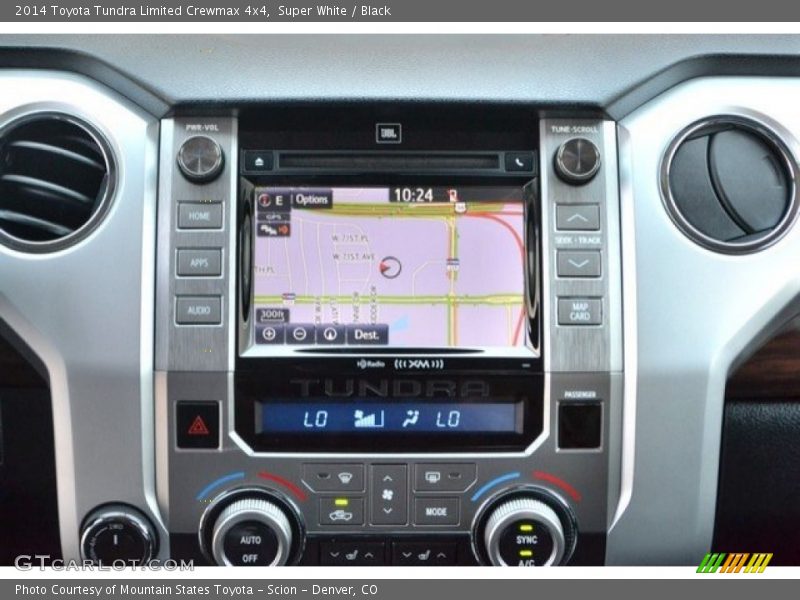 Super White / Black 2014 Toyota Tundra Limited Crewmax 4x4