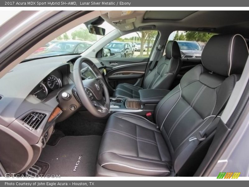 Front Seat of 2017 MDX Sport Hybrid SH-AWD