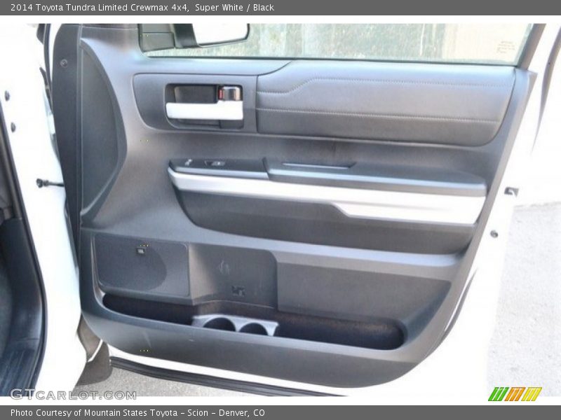 Super White / Black 2014 Toyota Tundra Limited Crewmax 4x4