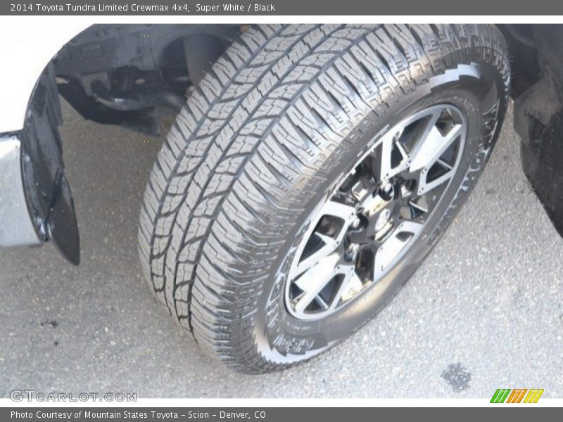 Super White / Black 2014 Toyota Tundra Limited Crewmax 4x4