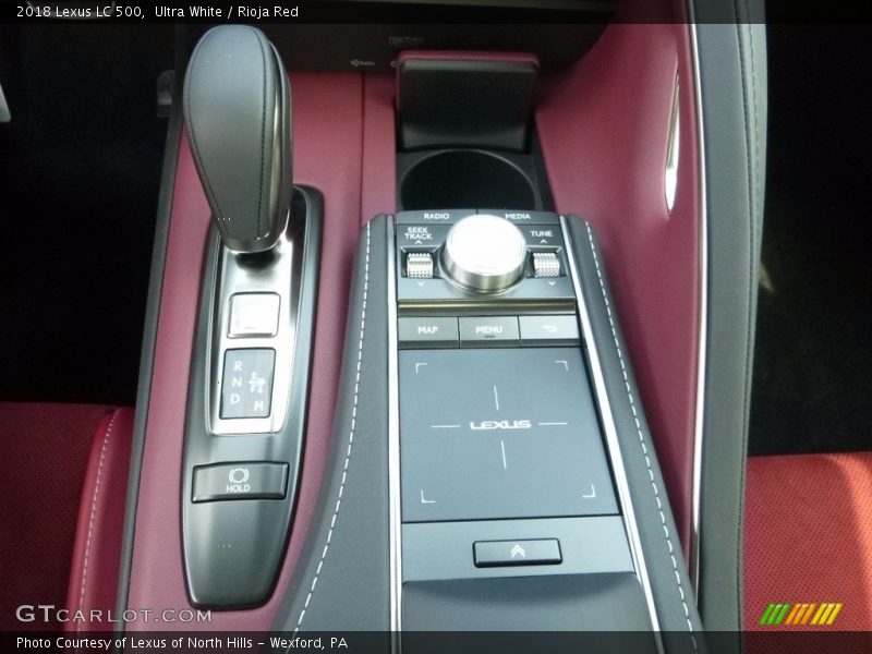 Controls of 2018 LC 500