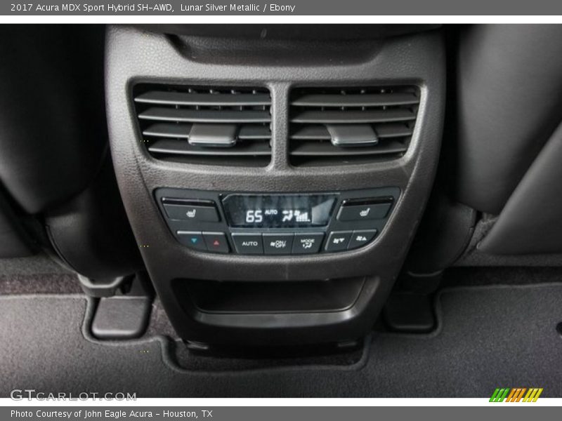 Lunar Silver Metallic / Ebony 2017 Acura MDX Sport Hybrid SH-AWD