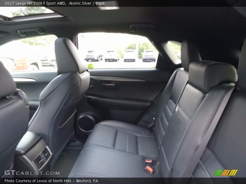 Atomic Silver / Black 2017 Lexus NX 200t F Sport AWD