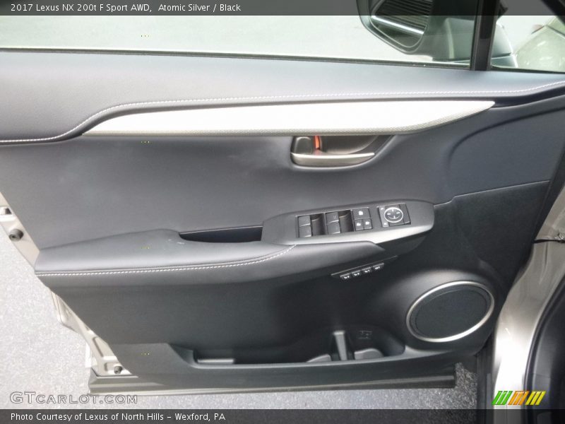 Atomic Silver / Black 2017 Lexus NX 200t F Sport AWD