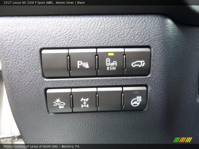 Atomic Silver / Black 2017 Lexus NX 200t F Sport AWD