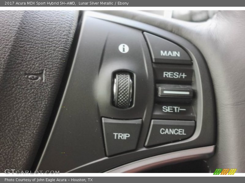 Controls of 2017 MDX Sport Hybrid SH-AWD