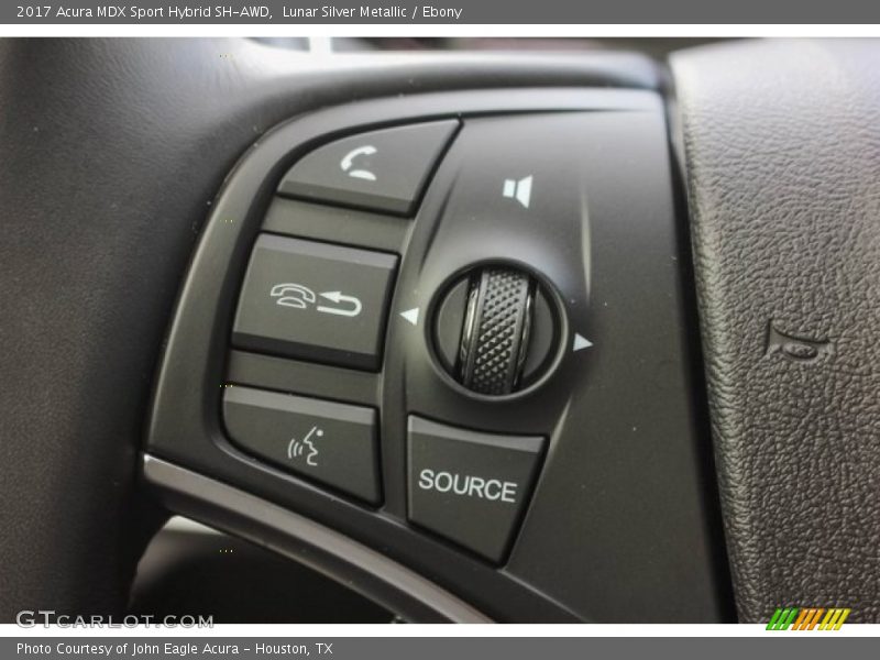 Controls of 2017 MDX Sport Hybrid SH-AWD