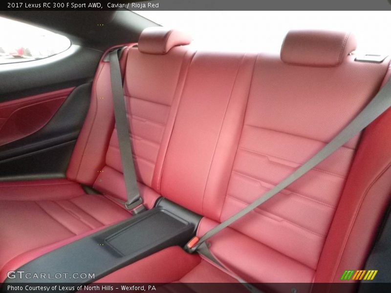 Caviar / Rioja Red 2017 Lexus RC 300 F Sport AWD