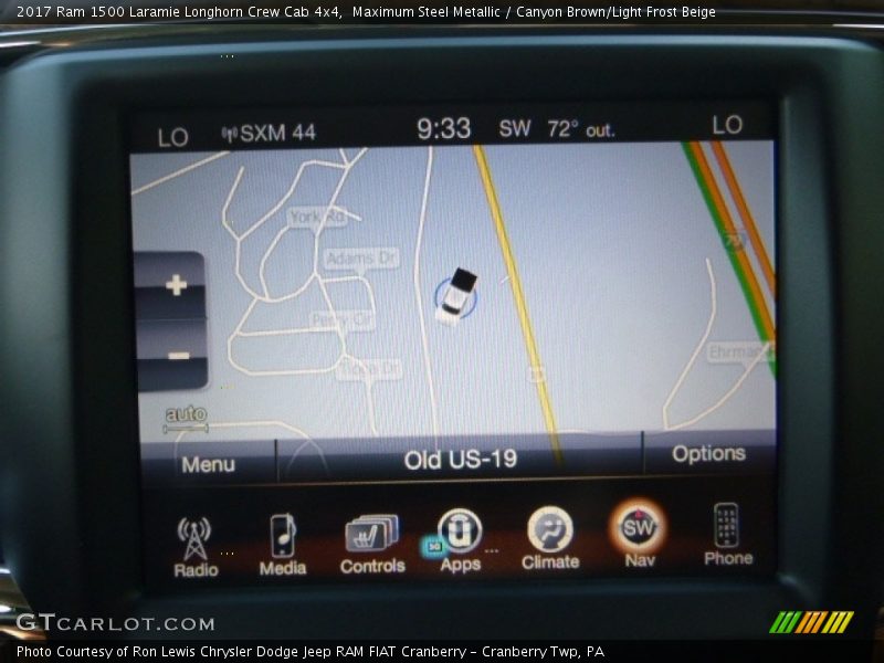 Maximum Steel Metallic / Canyon Brown/Light Frost Beige 2017 Ram 1500 Laramie Longhorn Crew Cab 4x4