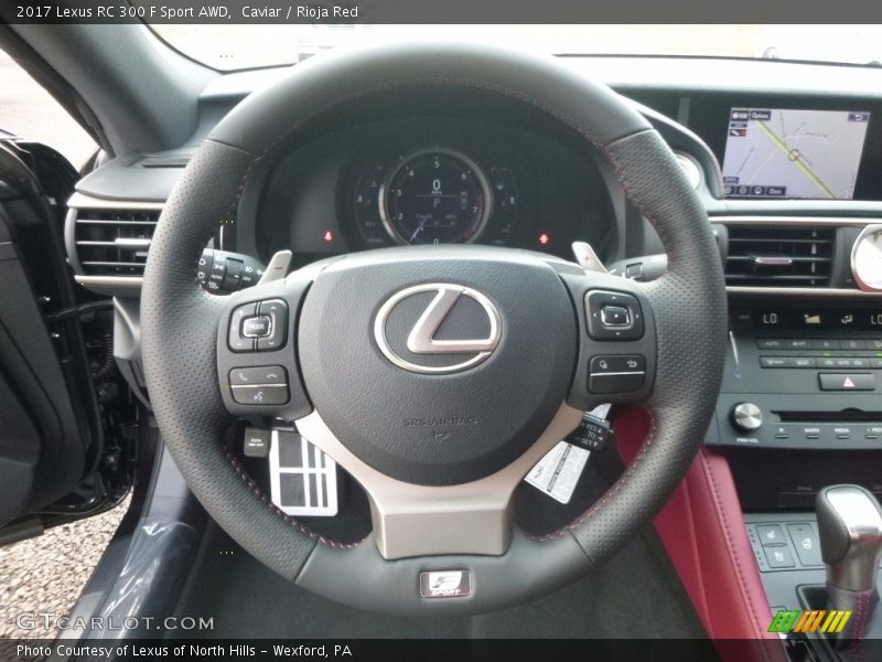  2017 RC 300 F Sport AWD Steering Wheel