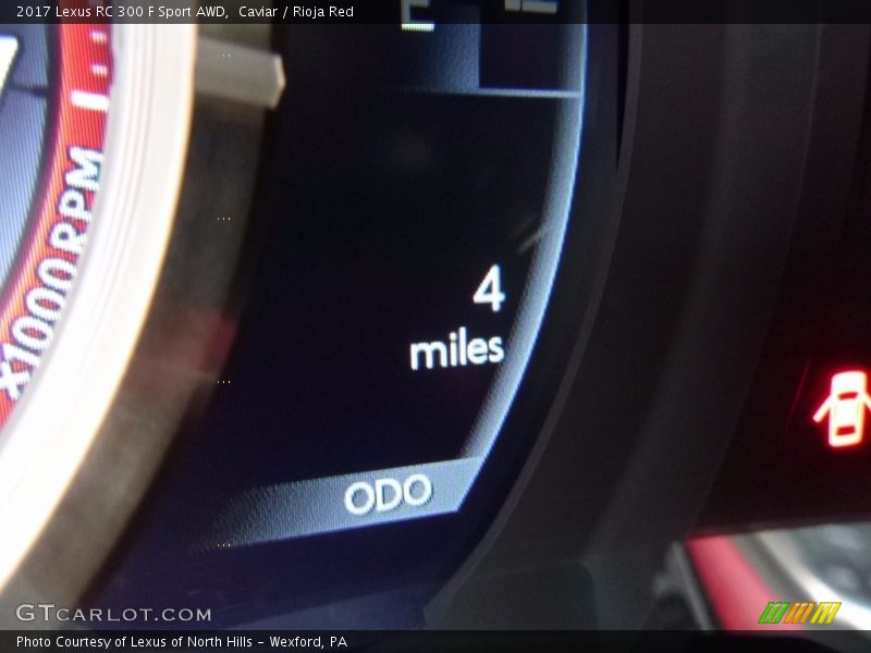 Caviar / Rioja Red 2017 Lexus RC 300 F Sport AWD